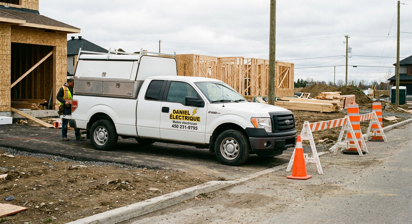 Camion Daniel Électrique — Saint-Côme, QC